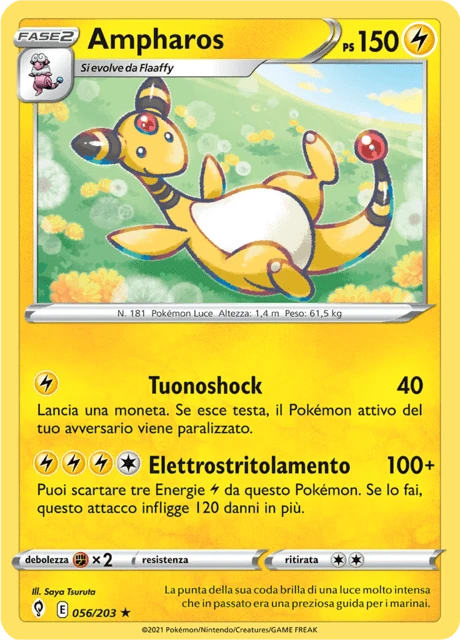 Ampharos – Reverse Holo