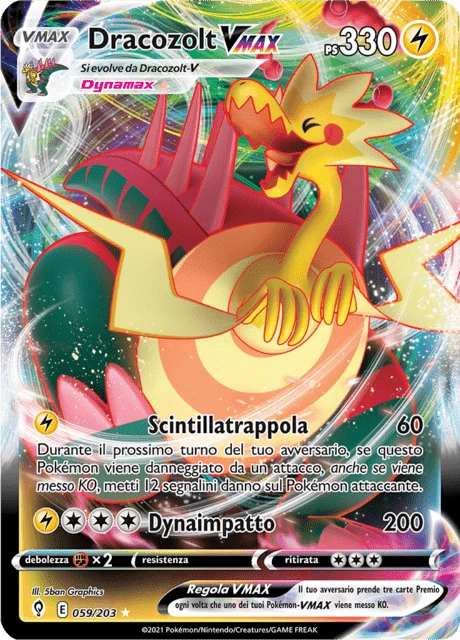Dracozolt VMAX – Holo