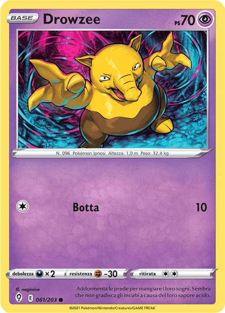 Drowzee – Reverse Holo