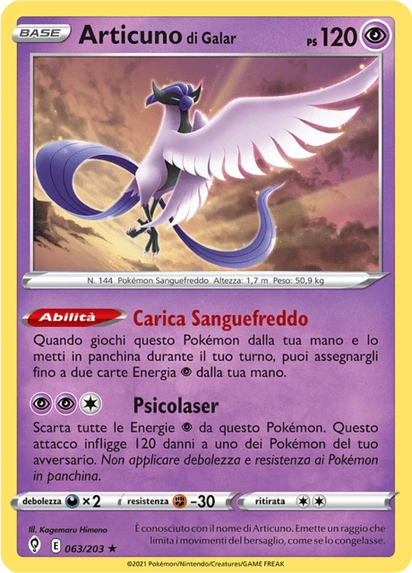 Articuno di Galar