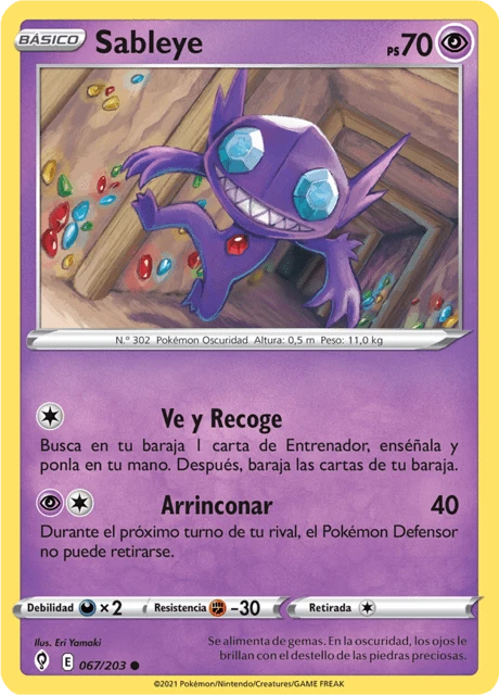 Sableye – Reverse Holo