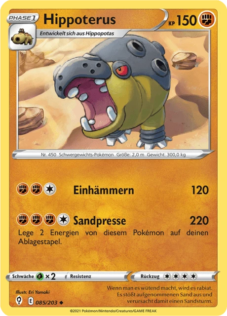 Hippoterus – Reverse Holo