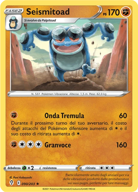 Seismitoad – Reverse Holo