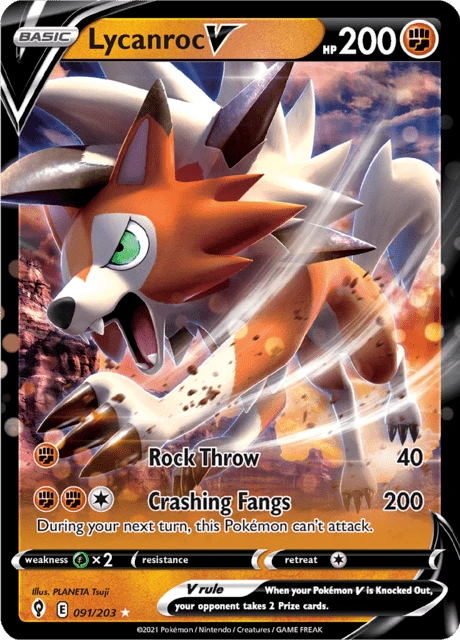 Lycanroc V – Holo