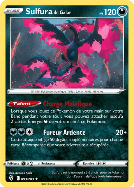 Sulfura de Galar – Reverse Holo