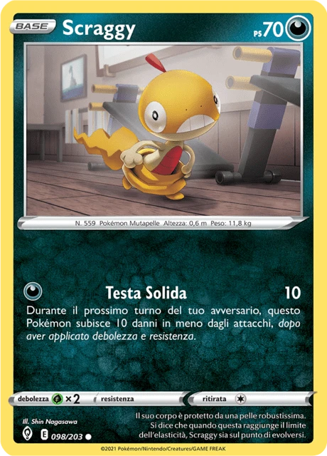 Scraggy – Reverse Holo