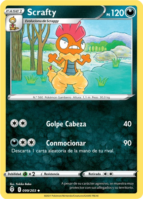Scrafty – Reverse Holo