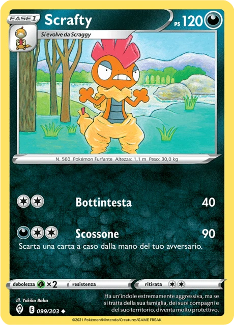 Scrafty – Normal