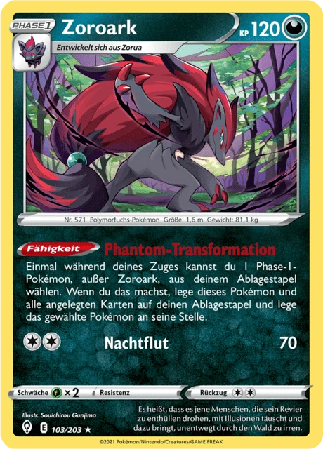 Zoroark – Reverse Holo