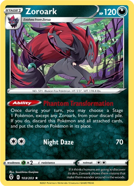 Zoroark – Reverse Holo