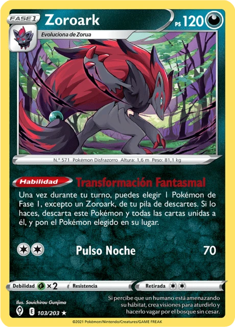 Zoroark – Reverse Holo