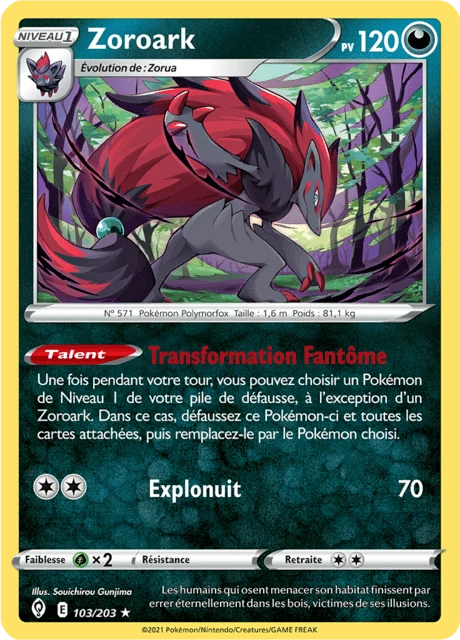 Zoroark – Reverse Holo