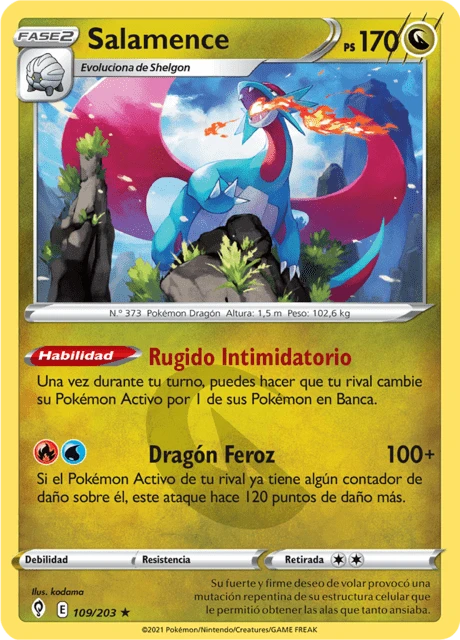 Salamence – Reverse Holo