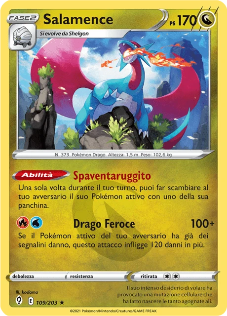 Salamence – Reverse Holo