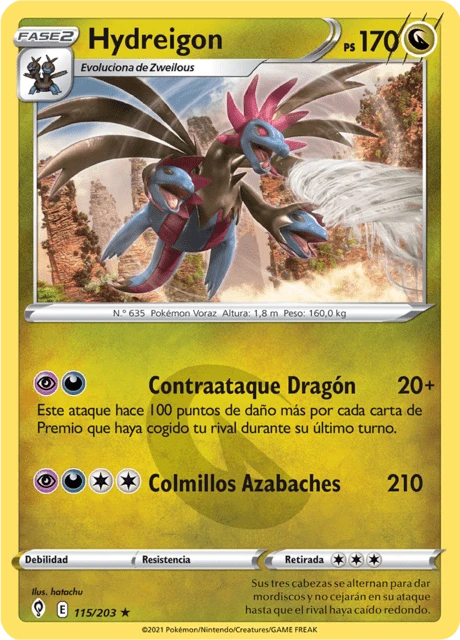 Hydreigon – Reverse Holo