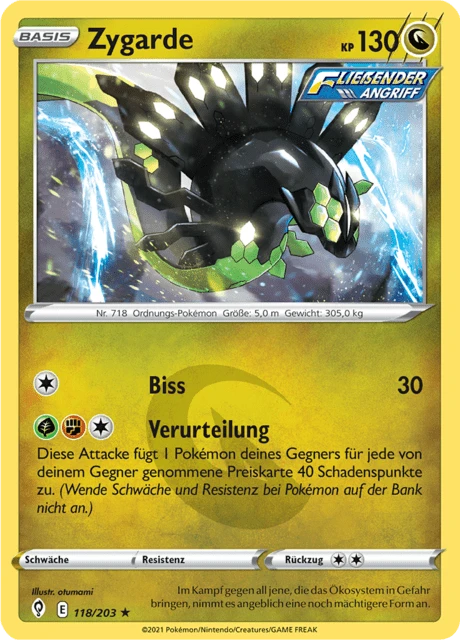 Zygarde – Reverse Holo