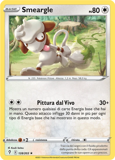 Smeargle – Reverse Holo