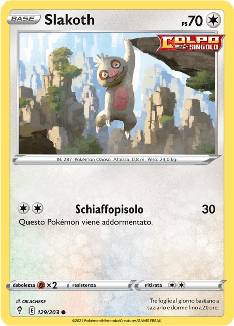 Slakoth – Reverse Holo