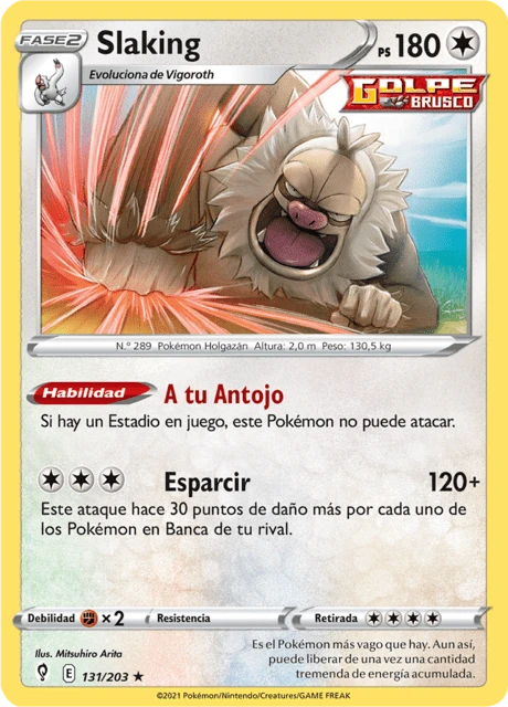 Slaking – Reverse Holo