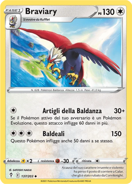 Braviary – Reverse Holo