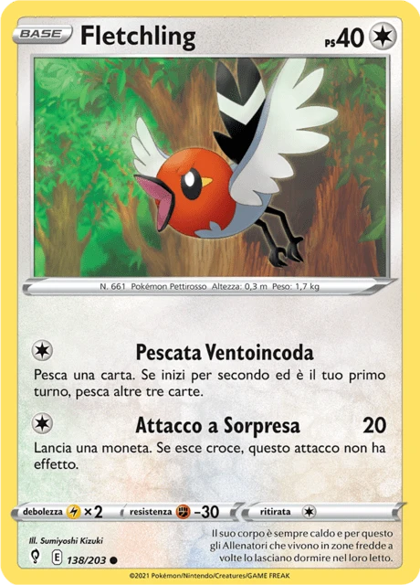 Fletchling – Reverse Holo