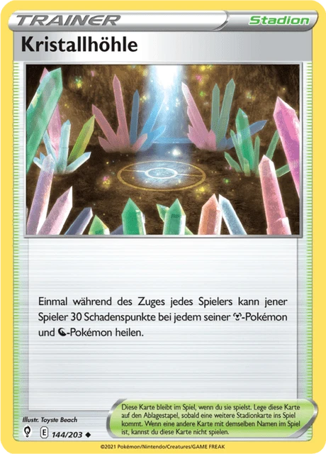 Kristallhöhle – Reverse Holo