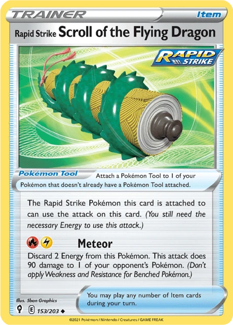 Rapid Strike Scroll of the Flying Dragon – Normal