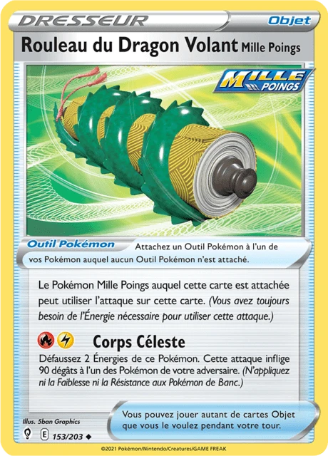Rouleau du Dragon Volant Mille Poings – Normal
