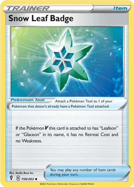 Snow Leaf Badge – Normal