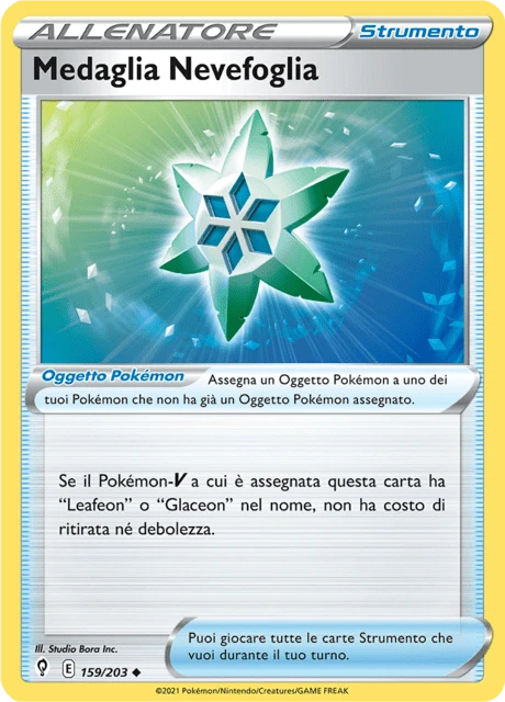 Medaglia Nevefoglia – Reverse Holo