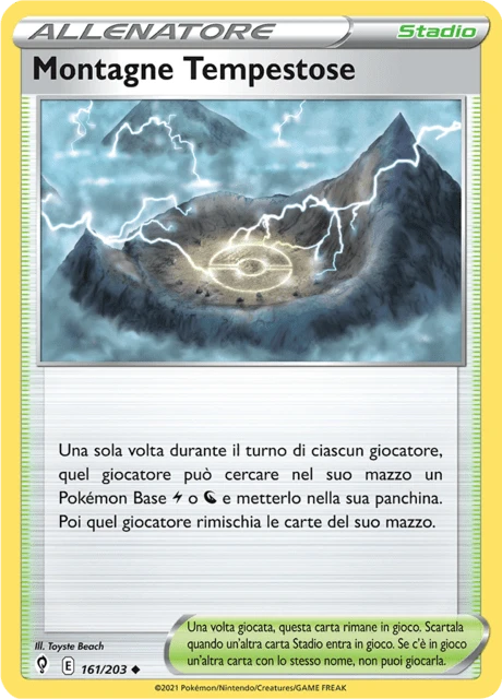 Montagne Tempestose – Reverse Holo
