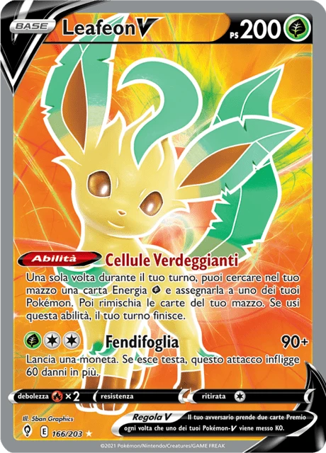 Leafeon V – Holo