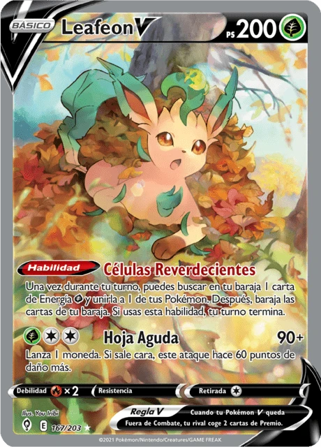 Leafeon V – Holo