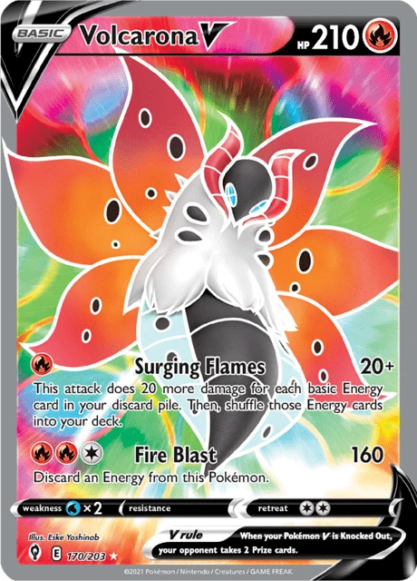 Volcarona V – Holo