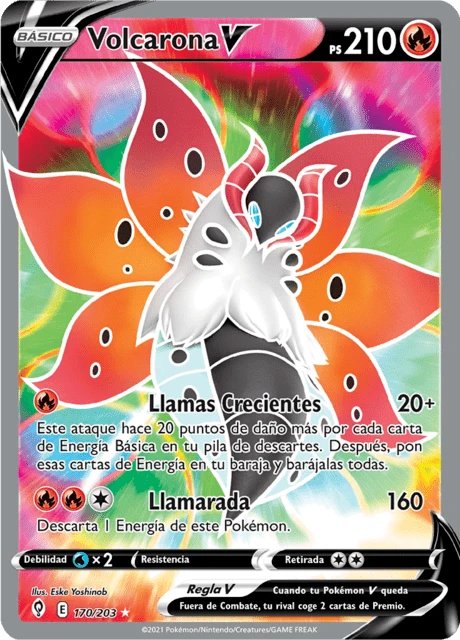 Volcarona V – Holo