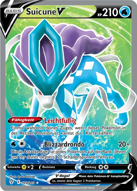 Suicune V – Holo