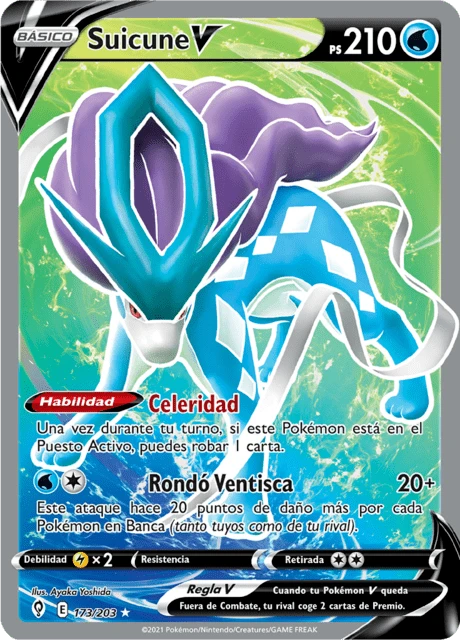Suicune V – Holo