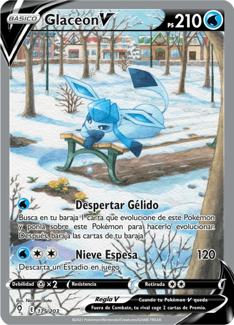 Glaceon V – Holo