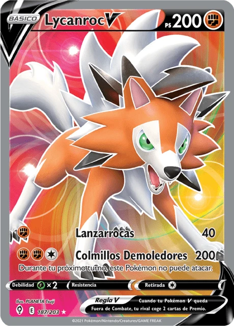 Lycanroc V – Holo