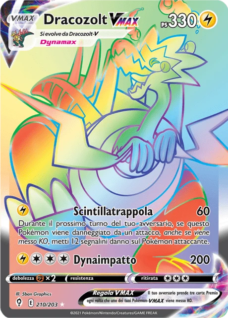 Dracozolt VMAX – Holo