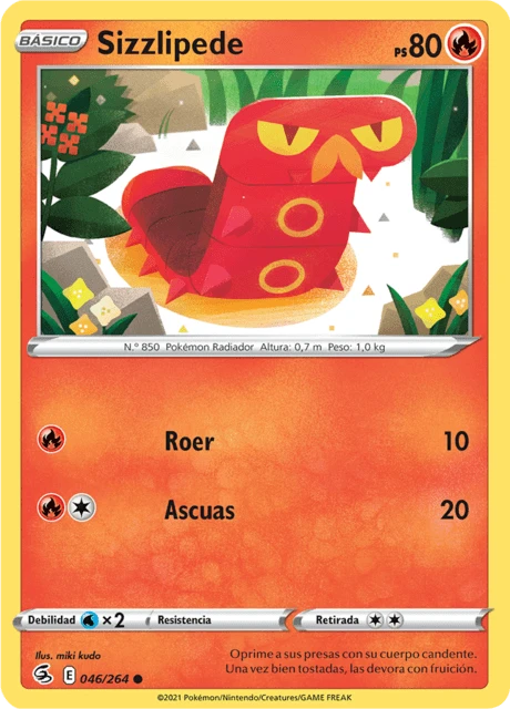 Sizzlipede – Reverse Holo