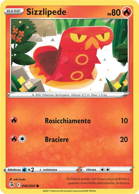 Sizzlipede – Reverse Holo