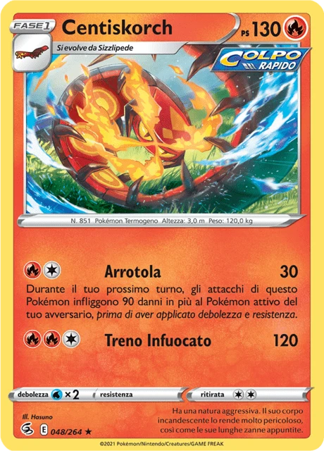 Centiskorch – Reverse Holo