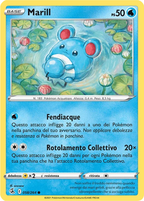 Marill – Reverse Holo