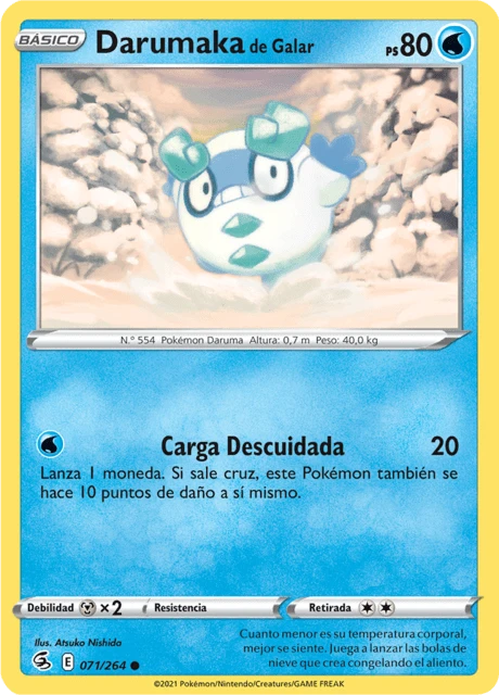 Darumaka de Galar