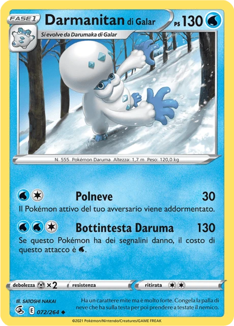 Darmanitan di Galar – Reverse Holo