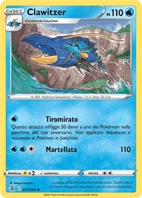 Clawitzer – Reverse Holo