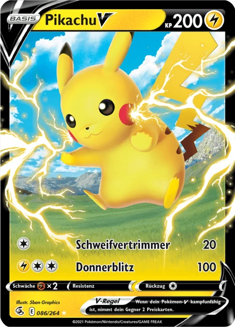 Pikachu V – Holo