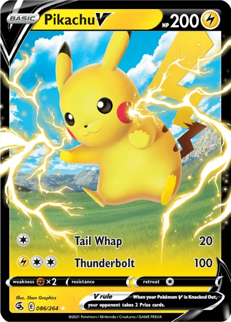Pikachu V – Holo