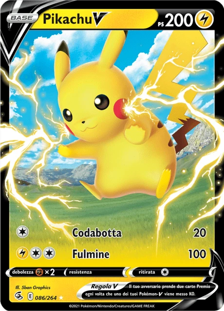 Pikachu V – Holo